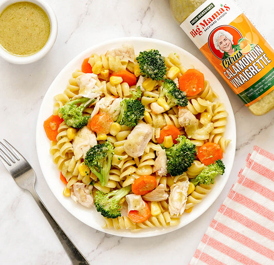 Pasta Salad with Big Mama's Baked Chicken