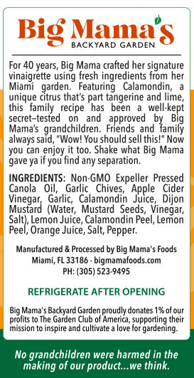 Big Mama's Calamondin Vinaigrette