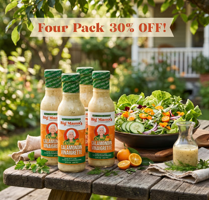 Vinaigrette aux calamondins de Big Mama - Paquet de 6